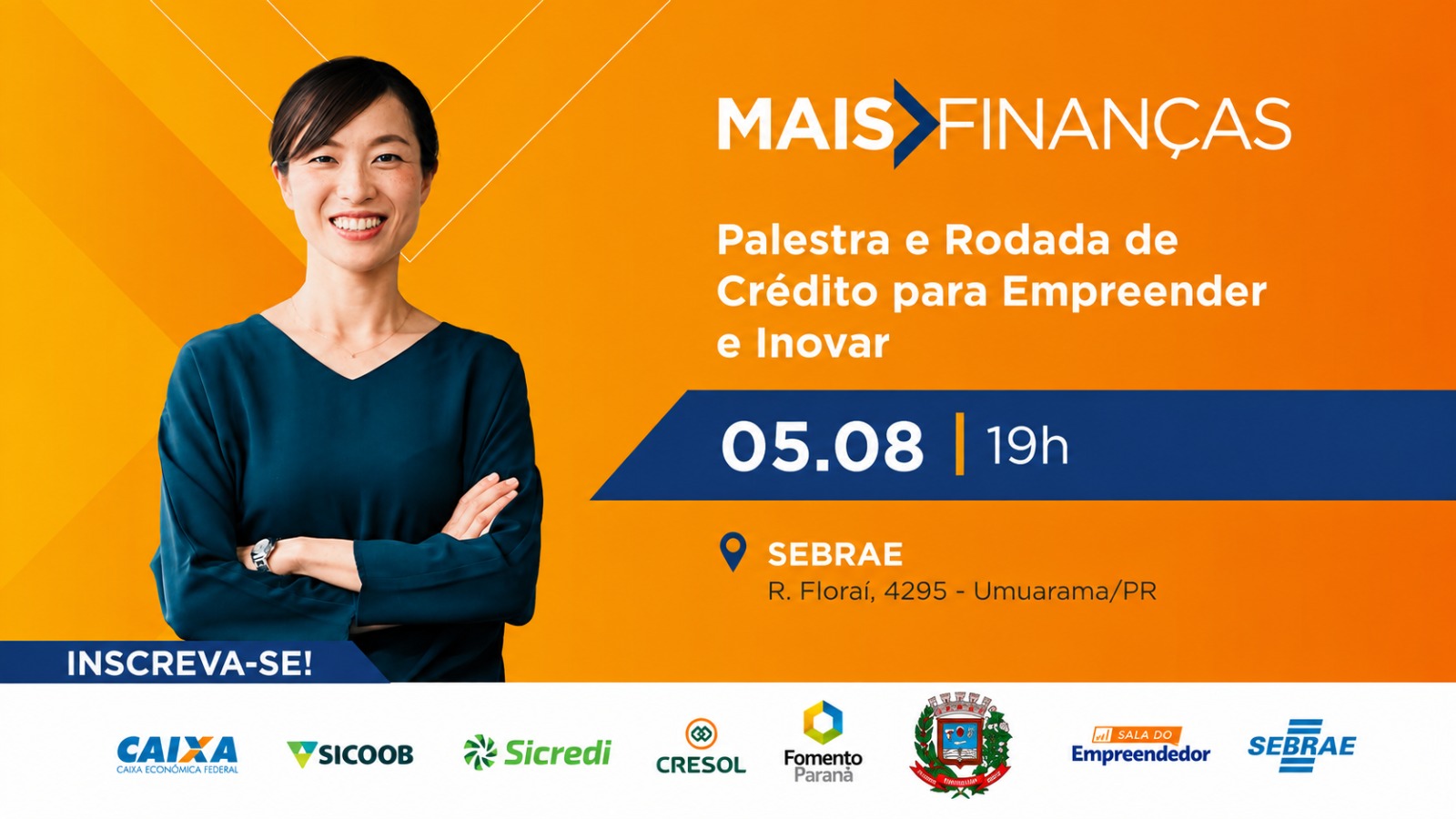 arte ilustrativa da palestra