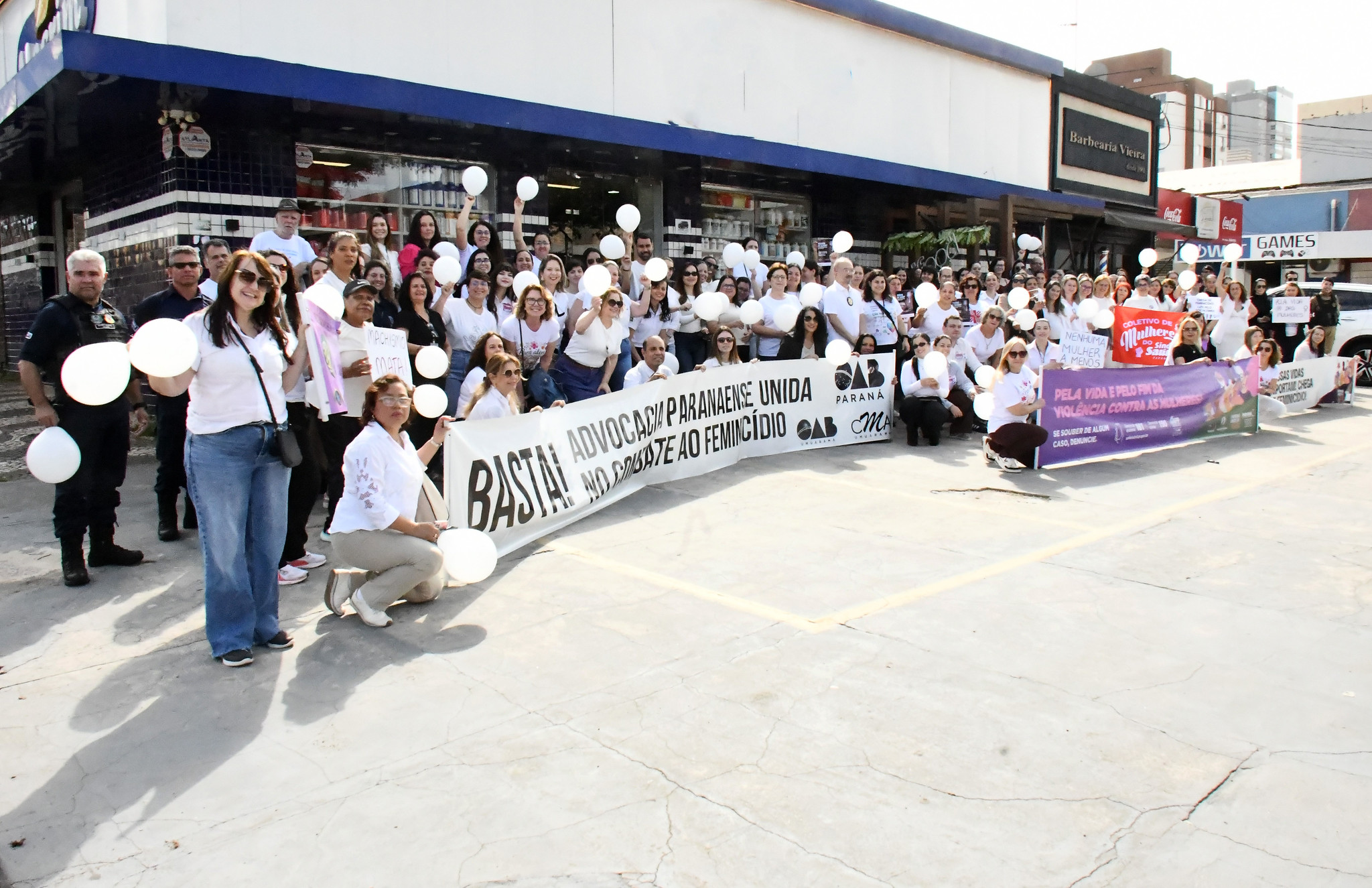 momento da caminhada