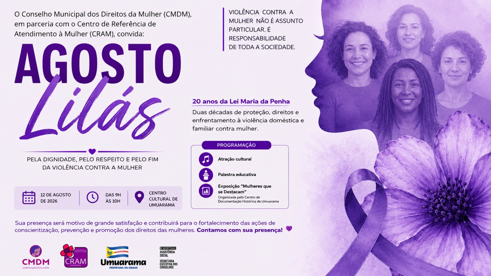cartaz de ilustração do evento