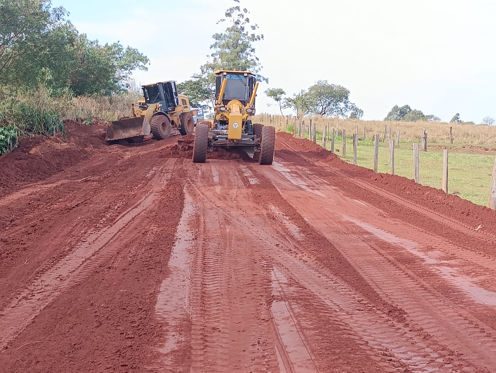 Ver notícia Município executa readequação em trechos da Estrada Amarela
