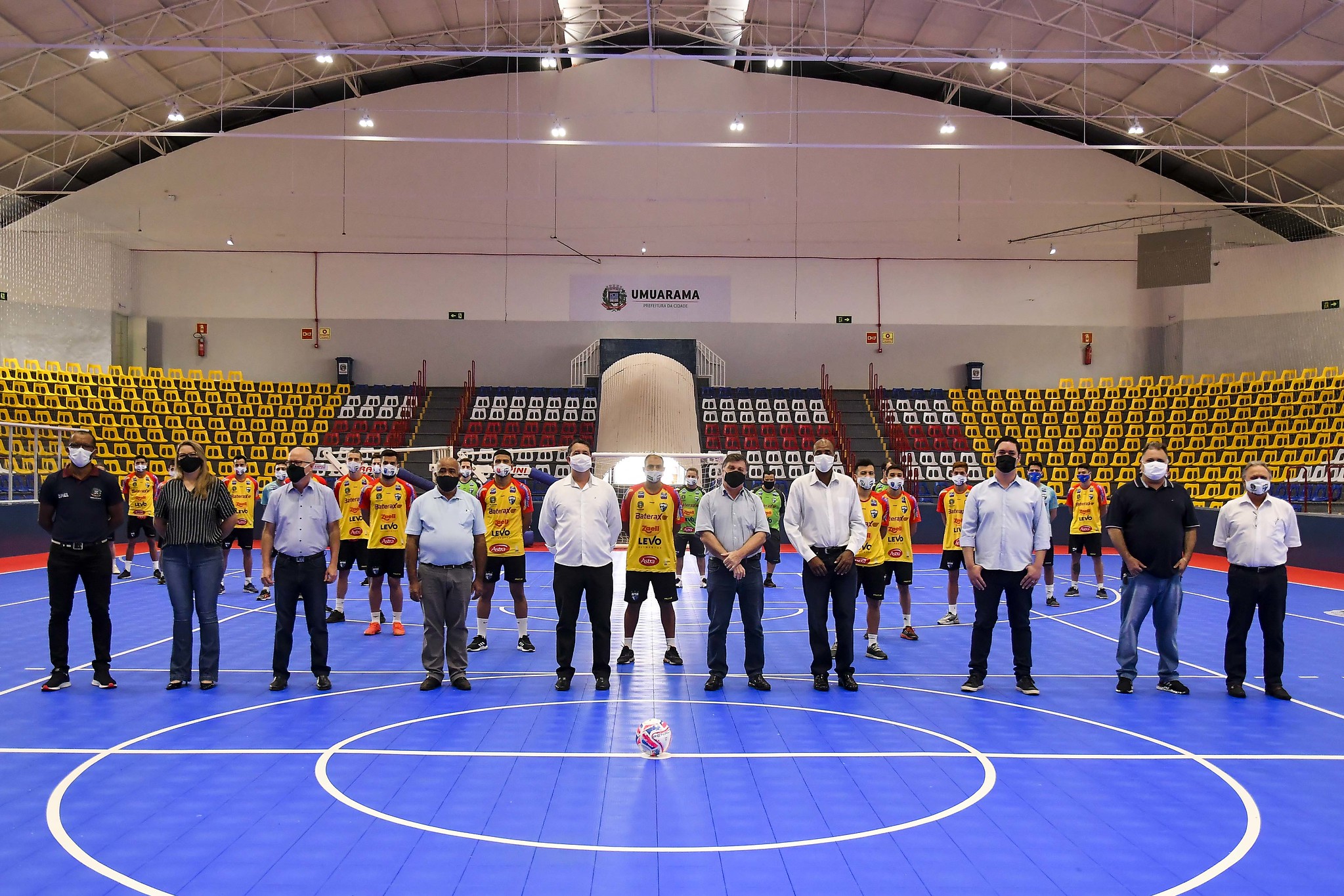 Foto da matéria Revitalizado e mais moderno, Ginásio Amário Vieira da Costa é reinaugurado