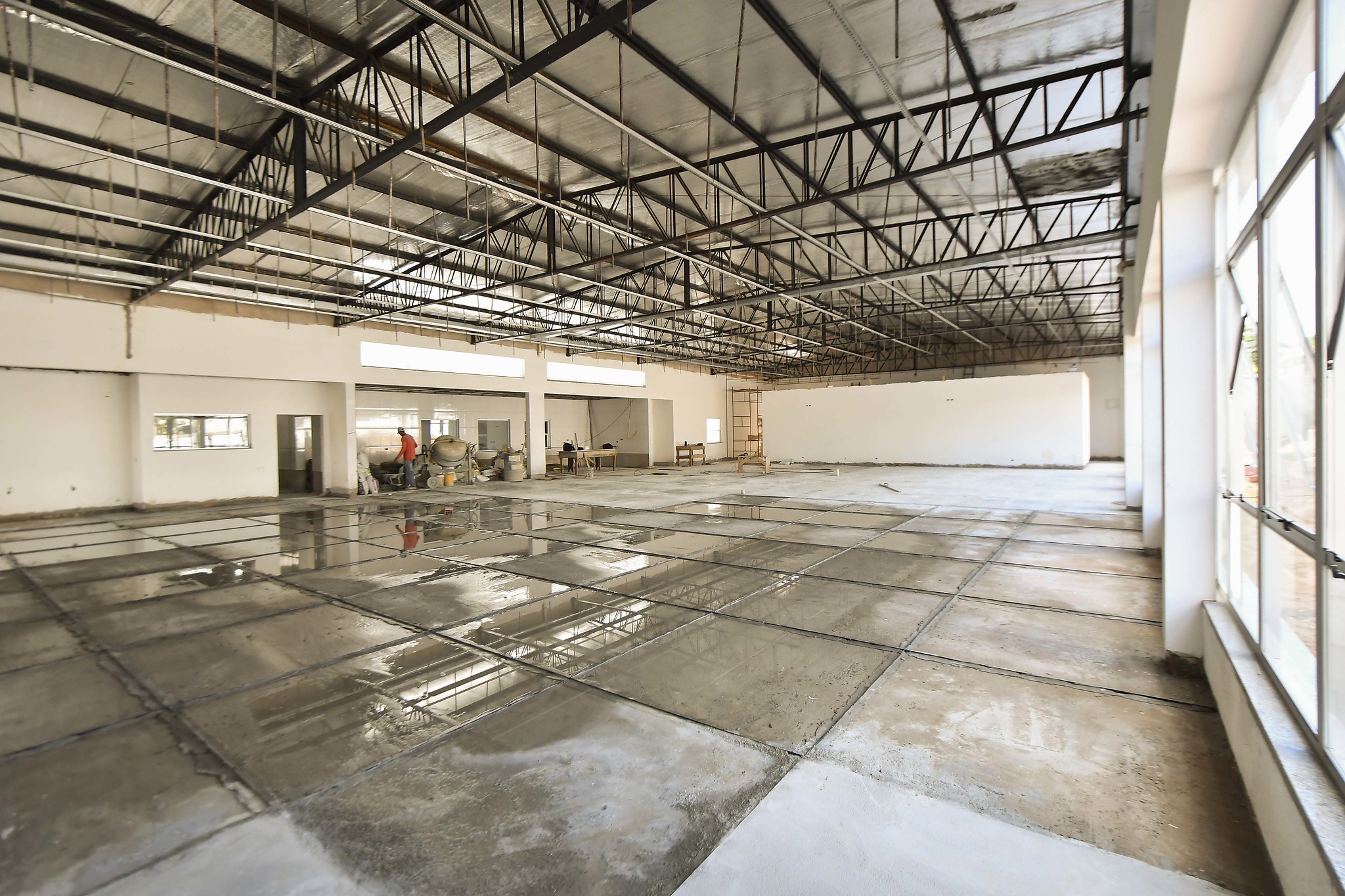 Foto da matéria Obras do Restaurante Popular de Umuarama entram na fase de acabamento