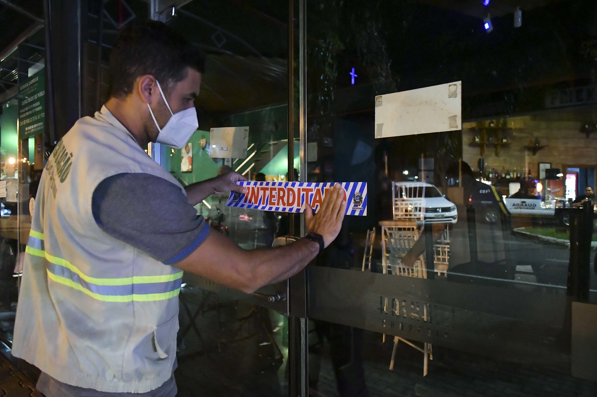 Foto da matéria Fiscalização integrada realizou dezenas de orientações e autuações no fim de semana