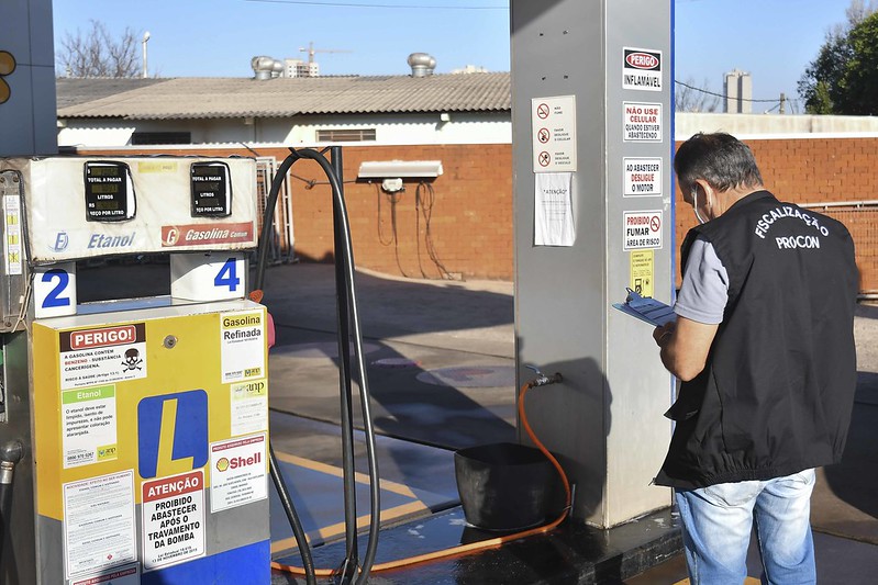 Foto da matéria Gasolina pode custar de R$ 6,49 até R$ 6,88, informa pesquisa do Procon