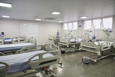 Foto da matéria Leitos para tratamento de covid seguem sem pacientes de Umuarama