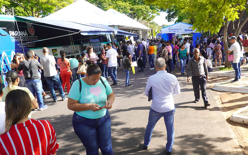 Foto da matéria Mais de 350 pessoas fizeram entrevista de emprego durante Feirão