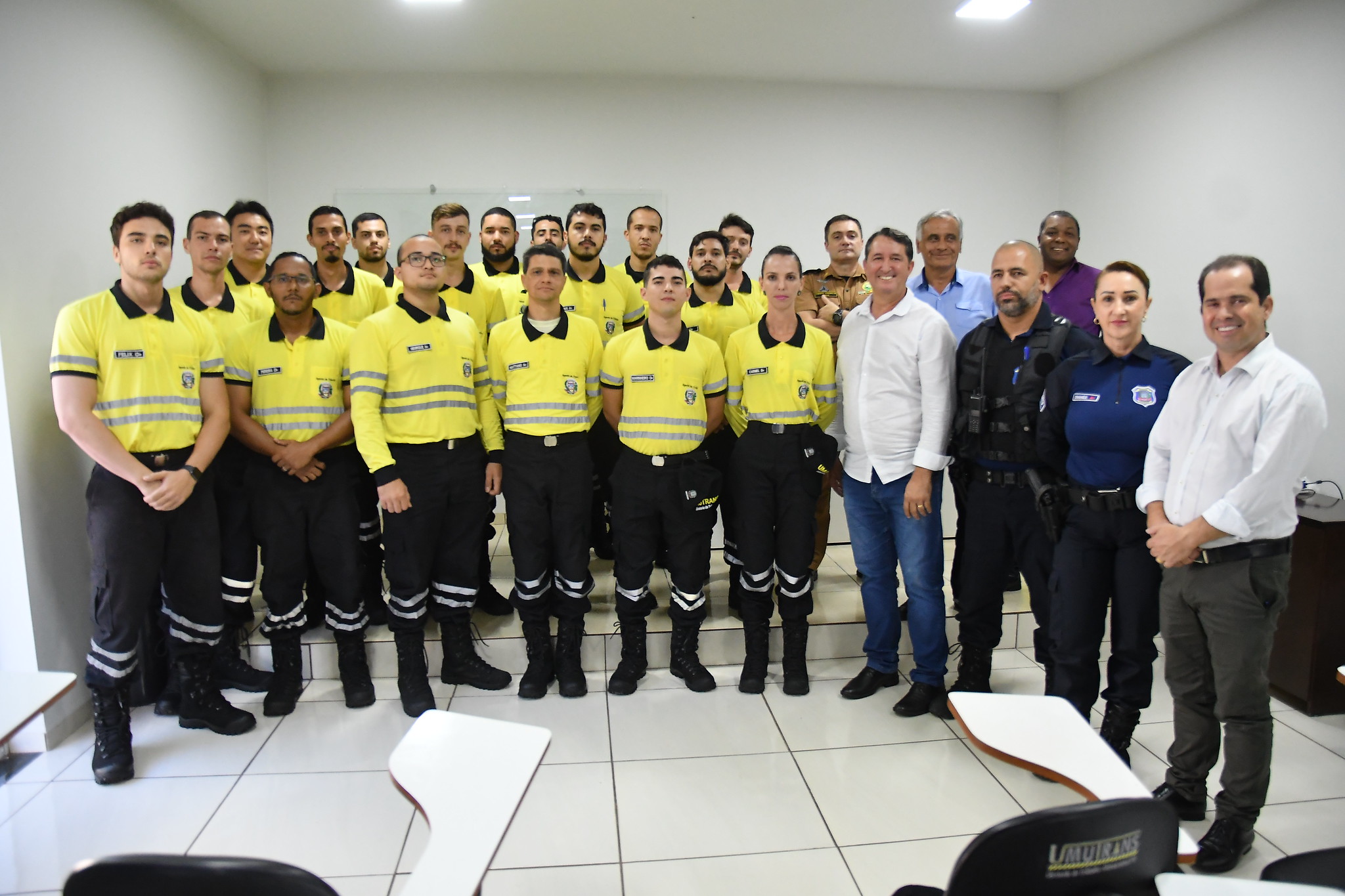 Foto da matéria Agentes de trânsito concluem aulas teóricas e em breve atuarão nas ruas da cidade