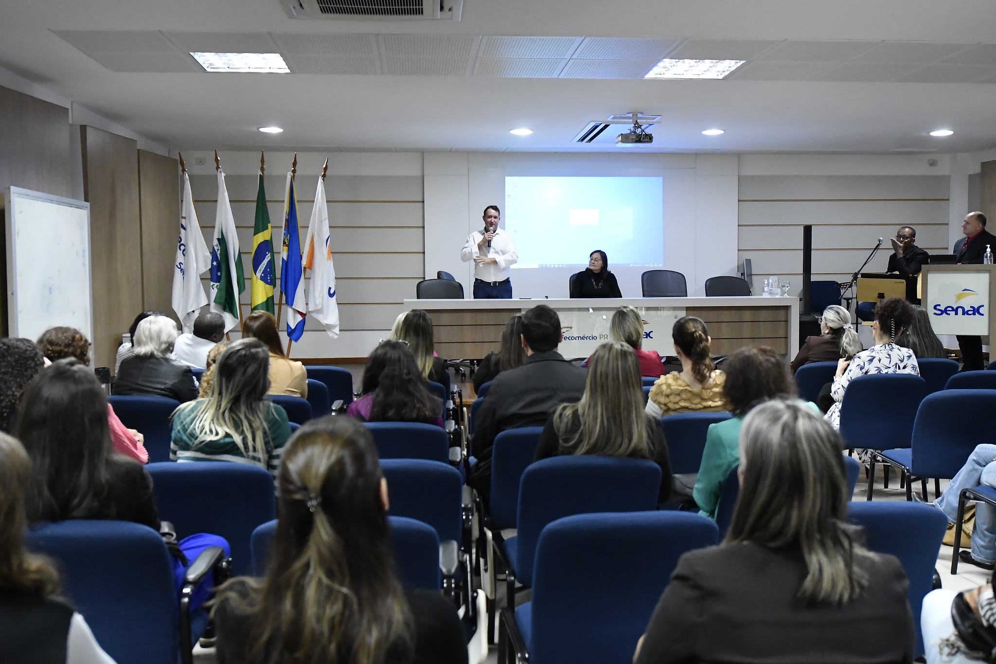 Foto da matéria Palestra sobre Dia do Assistente Social destaca a importância da atividade