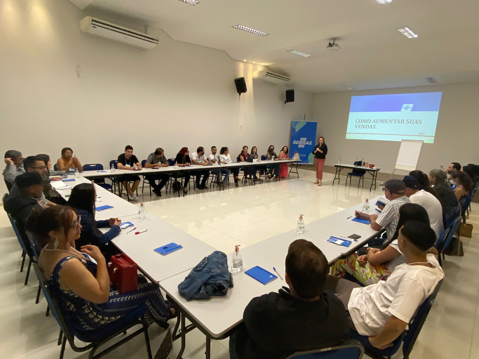 Foto da matéria Curso sobre como aumentar suas vendas teve participação máxima