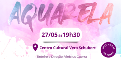 Espetáculo ‘Aquarela’ será encenado no Centro Cultural de Umuarama
