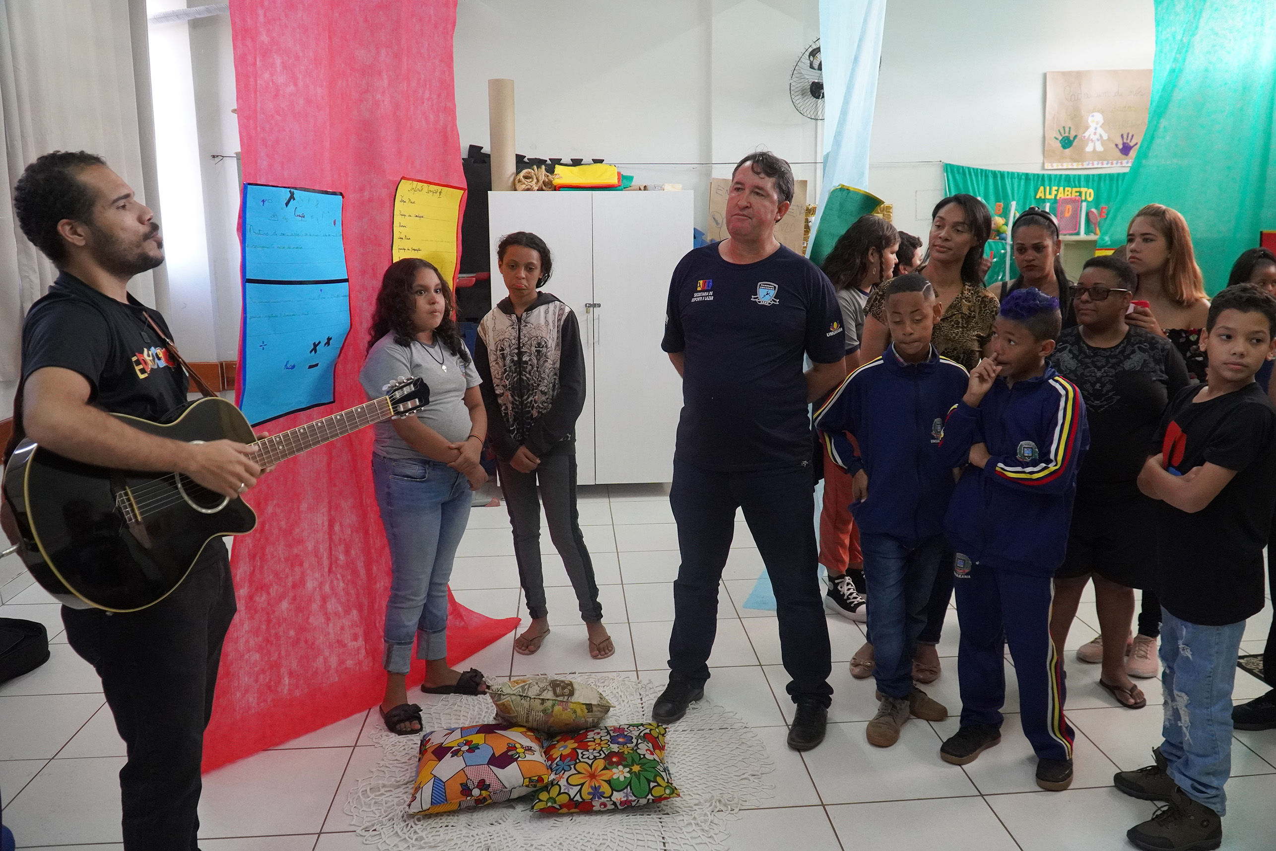 Foto da matéria Mostra Cultural exibe talento e capricho dos alunos da Escola Cândido Portinari