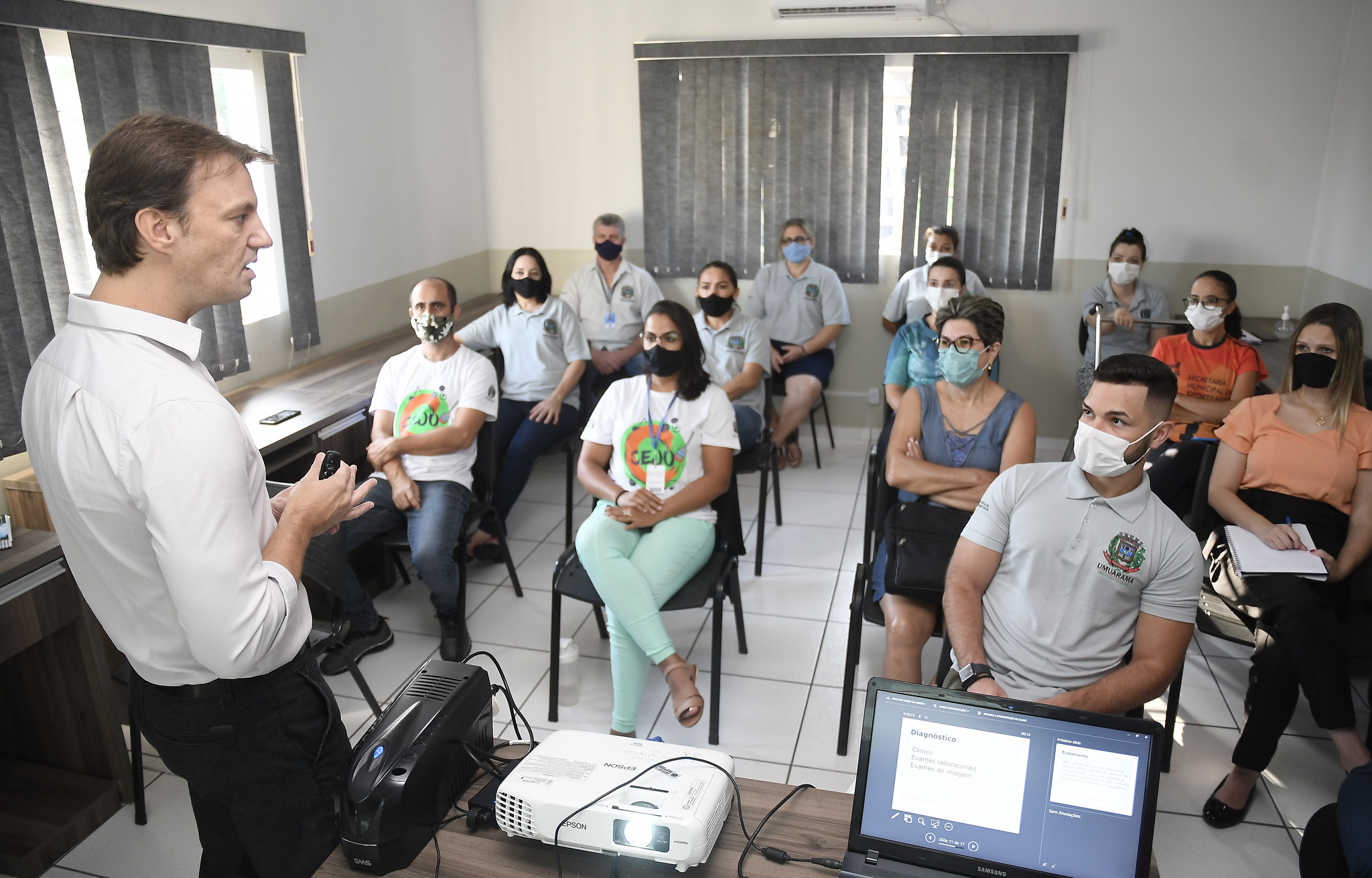 Foto da matéria Palestra capacita servidores para prevenção e primeiros sinais de Alzheimer
