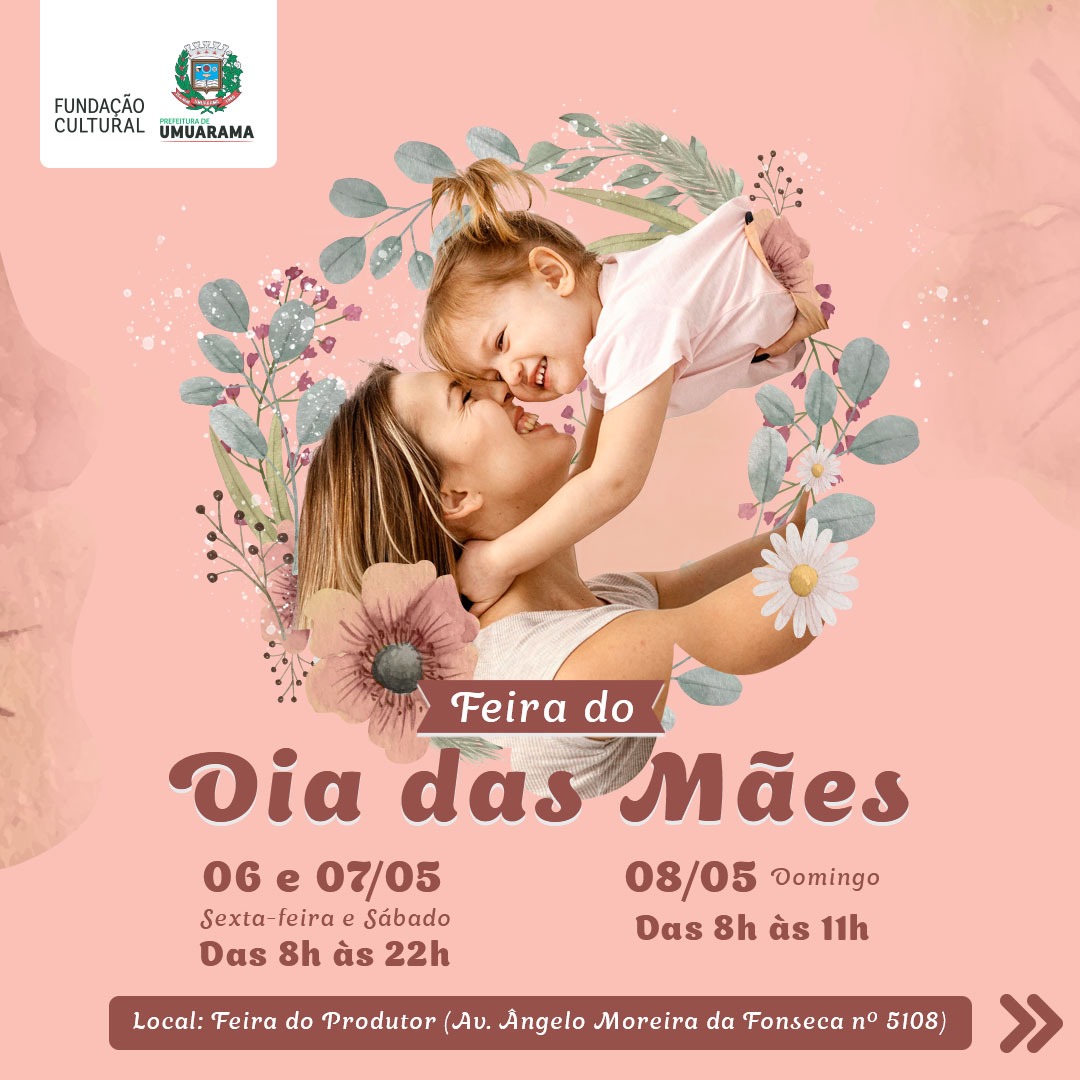 Foto da matéria Feira do Dia das Mães terá três dias de programação especial